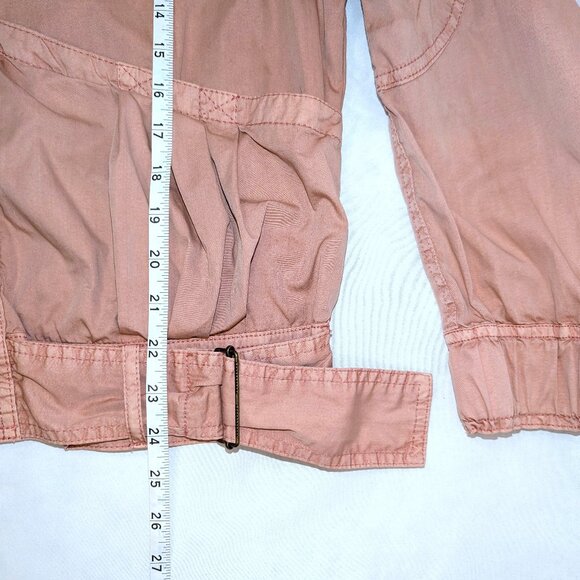 Free People | Oversized Parachute Utility Military Style Jacket | Size Medium - Picture 10 of 16